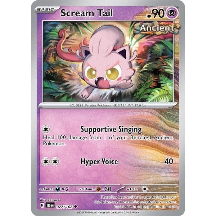 Image for Scream Tail (077/162) (TEF) - Pokemon