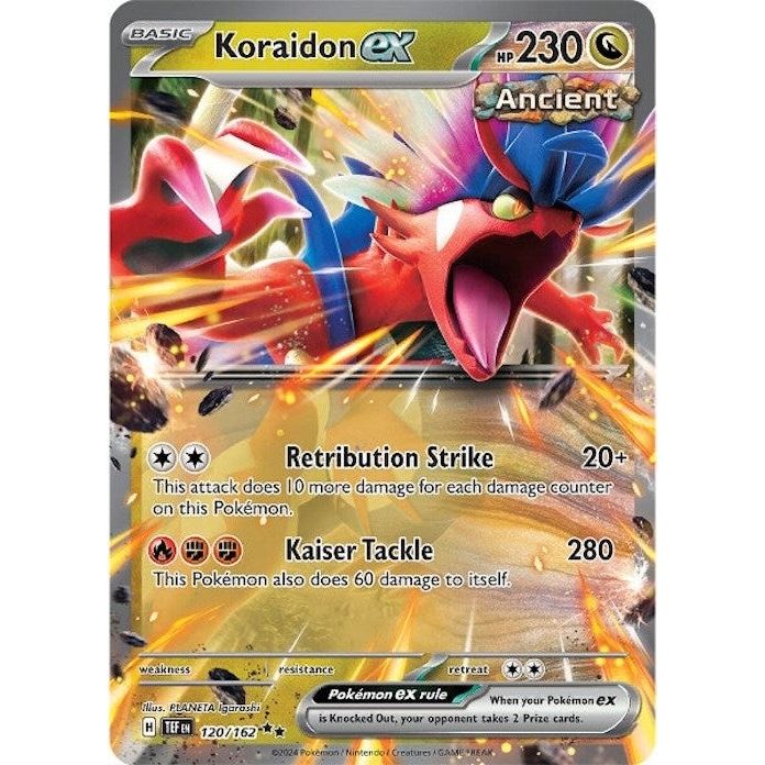 Image for Koraidon ex (120/162) (TEF) - Pokemon