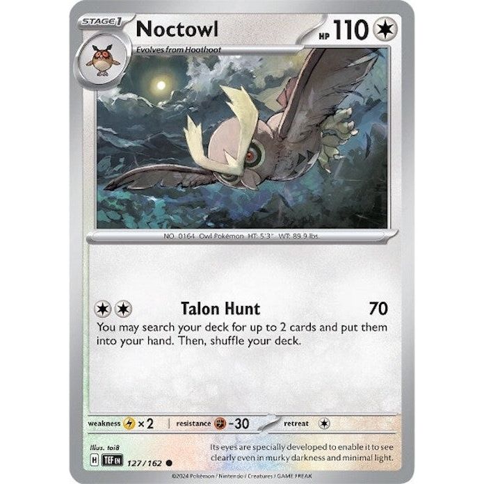 Image for Noctowl (127/162) (TEF) - Pokemon