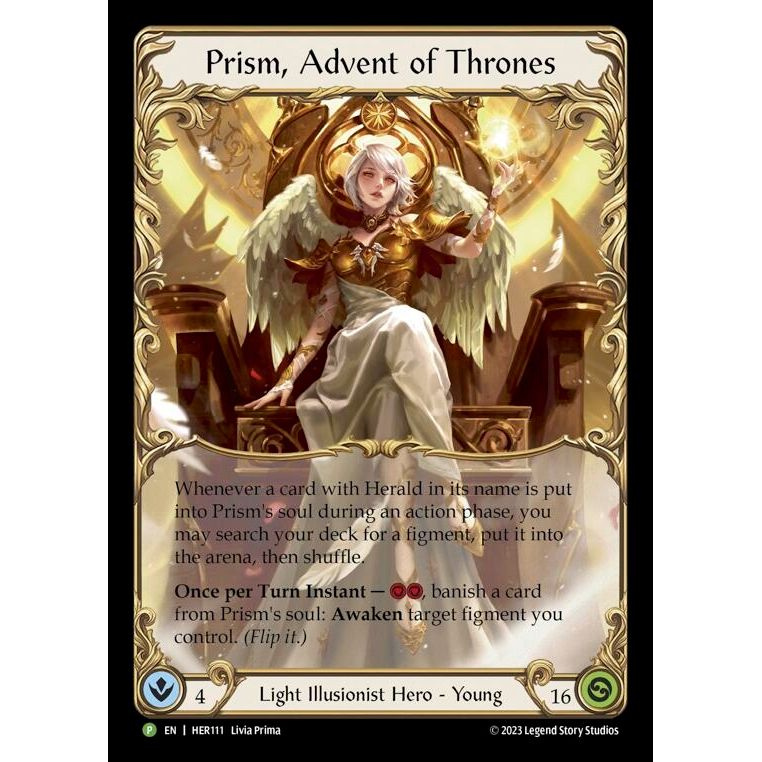 Image for Prism, Advent of Thrones - HER111 (HER111) (PR) - Flesh and Blood TCG