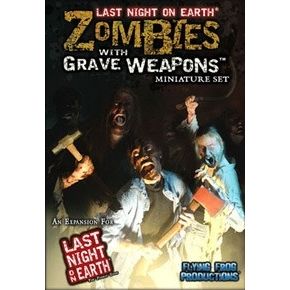 Image for Last Night on Earth: Zombies with Grave Weapons Miniature Set - Boardgames