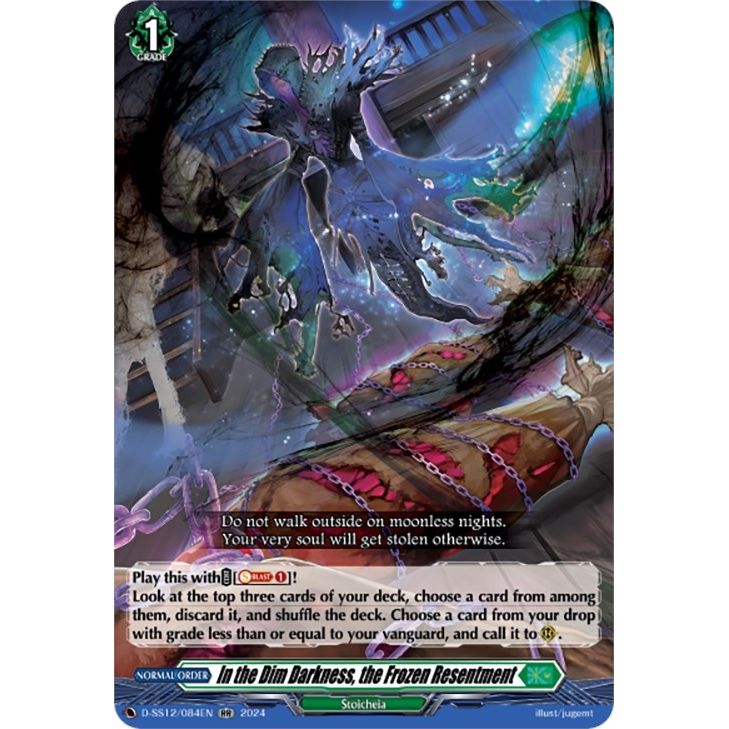 Image for In The Dim Darkness, The Frozen Resentment (D-SS12/084EN) (D-SS12) - Cardfight Vanguard