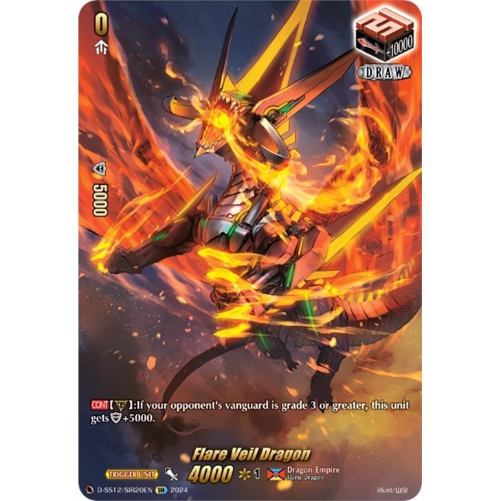 Image for Flare Veil Dragon (SIR) (D-SS12/SIR20EN) (D-SS12) - Cardfight Vanguard
