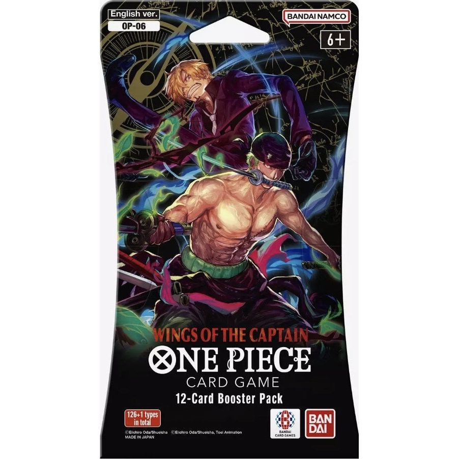 Image for Wings of the Captain - Sleeved Booster Pack - One Piece Card Game