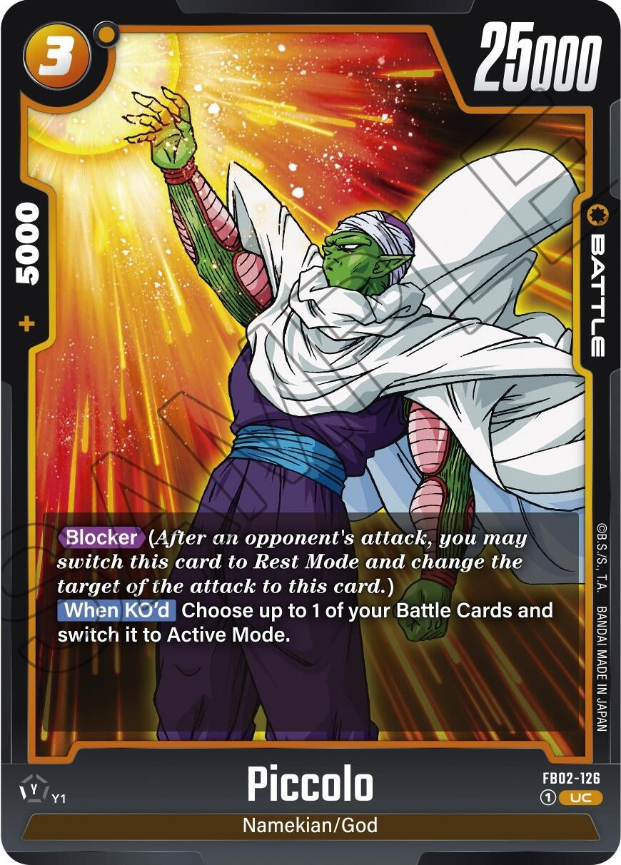 Image for Piccolo - FB02-126 (FB02-126) (FB02) - Dragon Ball Super: Fusion World