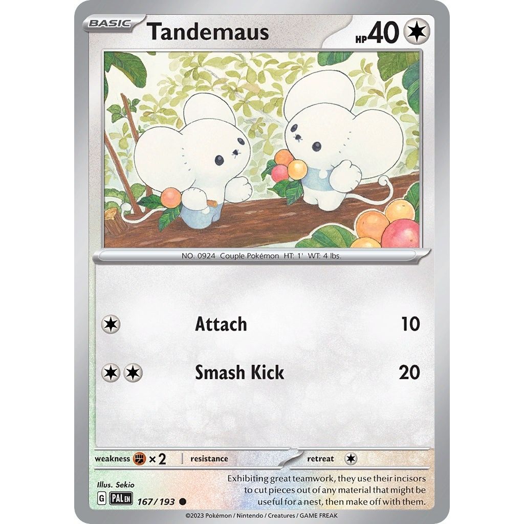 Image for Tandemaus (Cosmos Foil) (167/193) (MCAP) - Pokemon