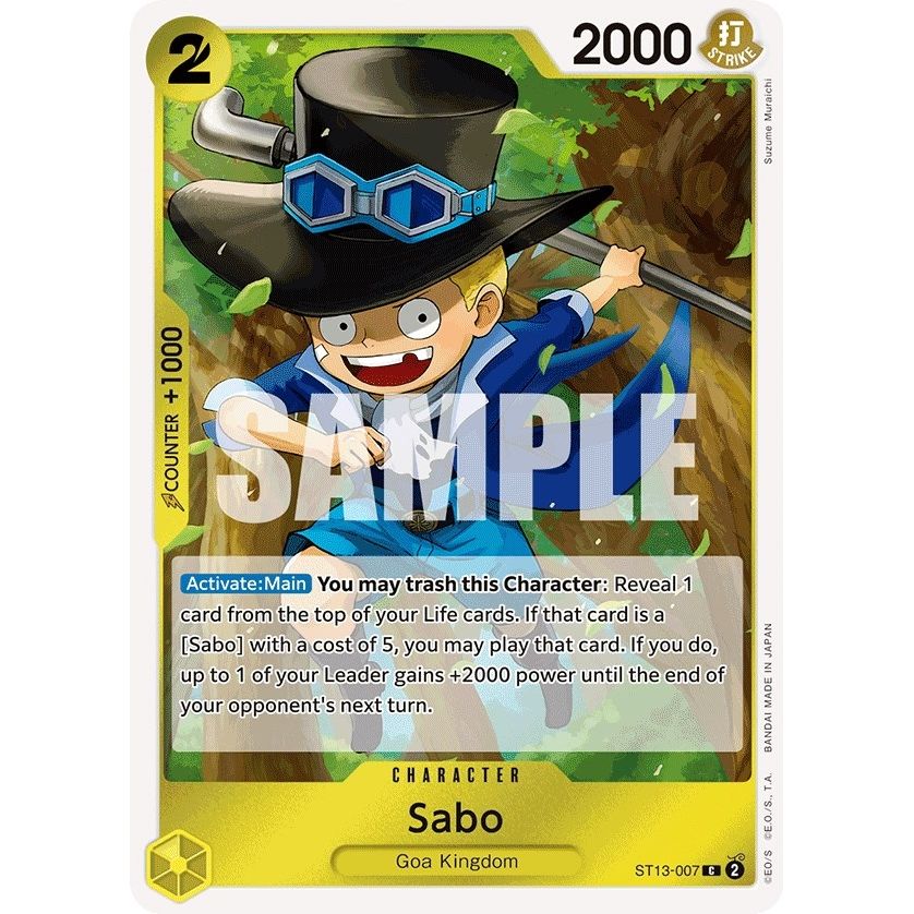 Image for Sabo (007) (ST13-007) (ST-13) - One Piece Card Game