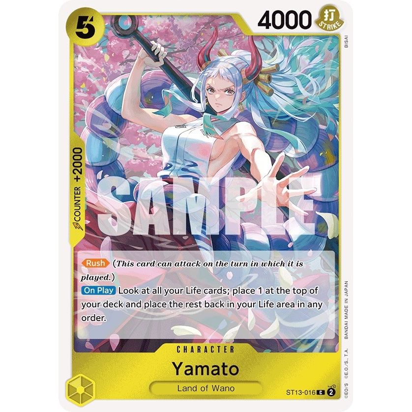 Image for Yamato (ST13-016) (ST-13) - One Piece Card Game