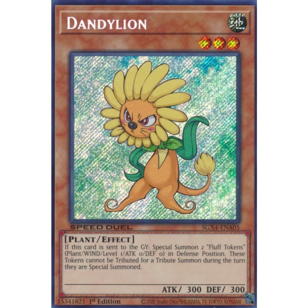 Image for Dandylion (Secret Rare) (SGX4-ENA05) (SGX4) - YuGiOh