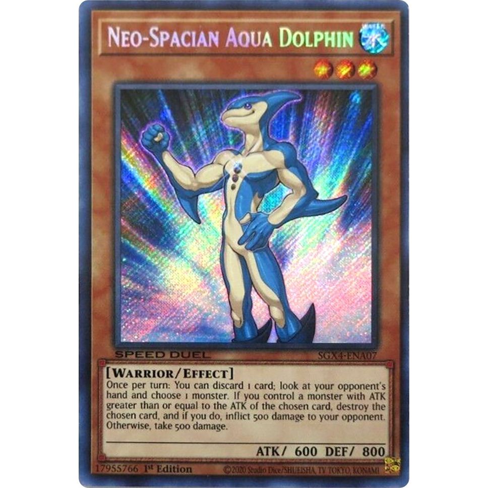 Image for Neo-Spacian Aqua Dolphin (Secret Rare) (SGX4-ENA07) (SGX4) - YuGiOh