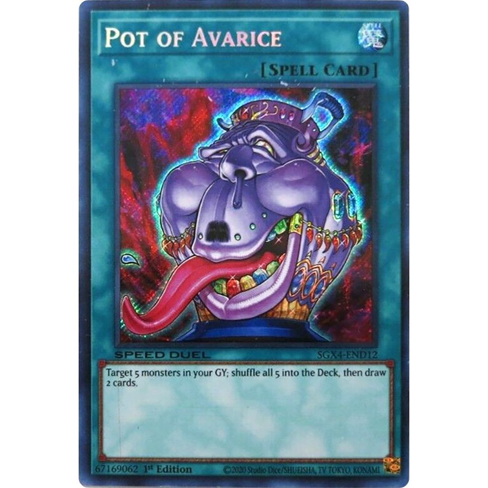 Image for Pot of Avarice (Secret Rare) (SGX4-END12) (SGX4) - YuGiOh