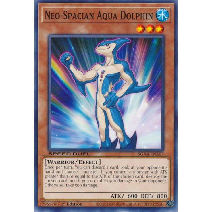 Image for Neo-Spacian Aqua Dolphin (SGX4-ENA07) (SGX4) - YuGiOh
