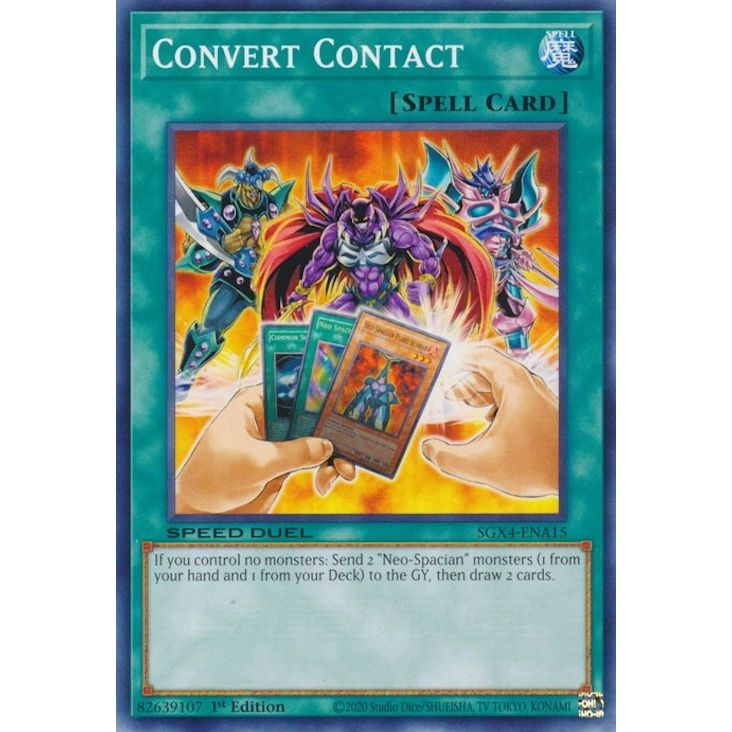 Image for Convert Contact (SGX4-ENA15) (SGX4) - YuGiOh