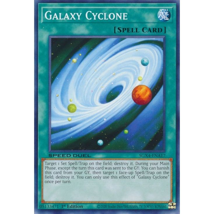 Image for Galaxy Cyclone (SGX4-ENA17) (SGX4) - YuGiOh