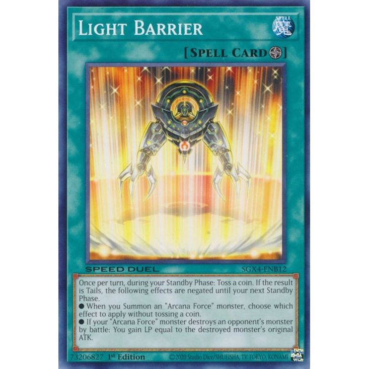 Image for Light Barrier (SGX4-ENB12) (SGX4) - YuGiOh