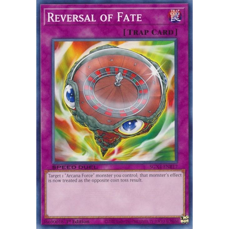 Image for Reversal of Fate (SGX4-ENB17) (SGX4) - YuGiOh