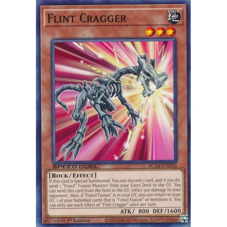 Image for Flint Cragger (SGX4-END03) (SGX4) - YuGiOh