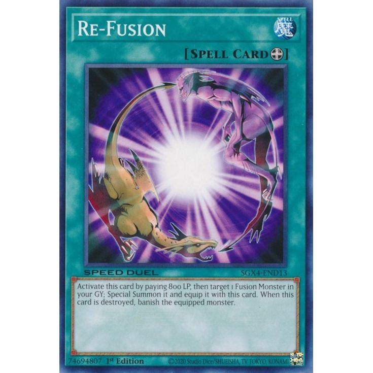 Image for Re-Fusion (SGX4-END13) (SGX4) - YuGiOh