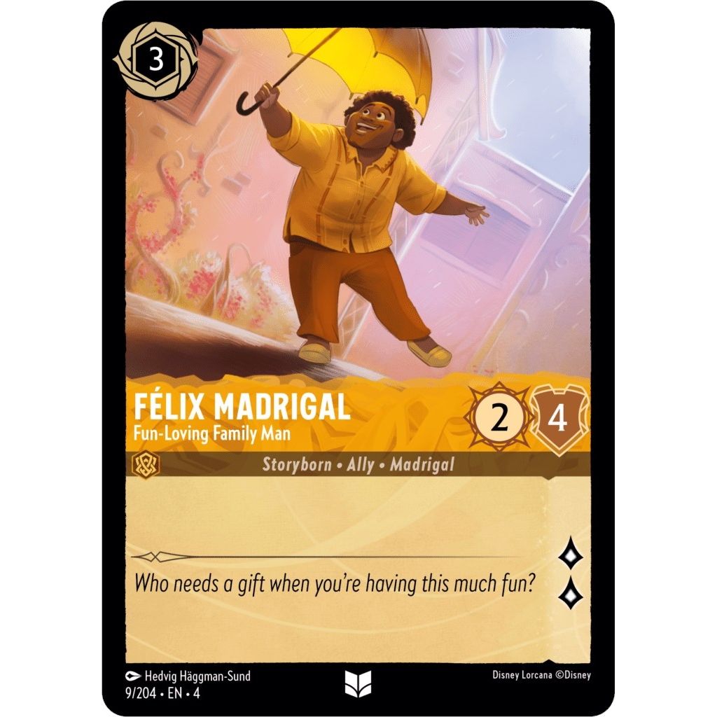 Image for Felix Madrigal - Fun-Loving Family Man (9/204) (4) - Disney Lorcana