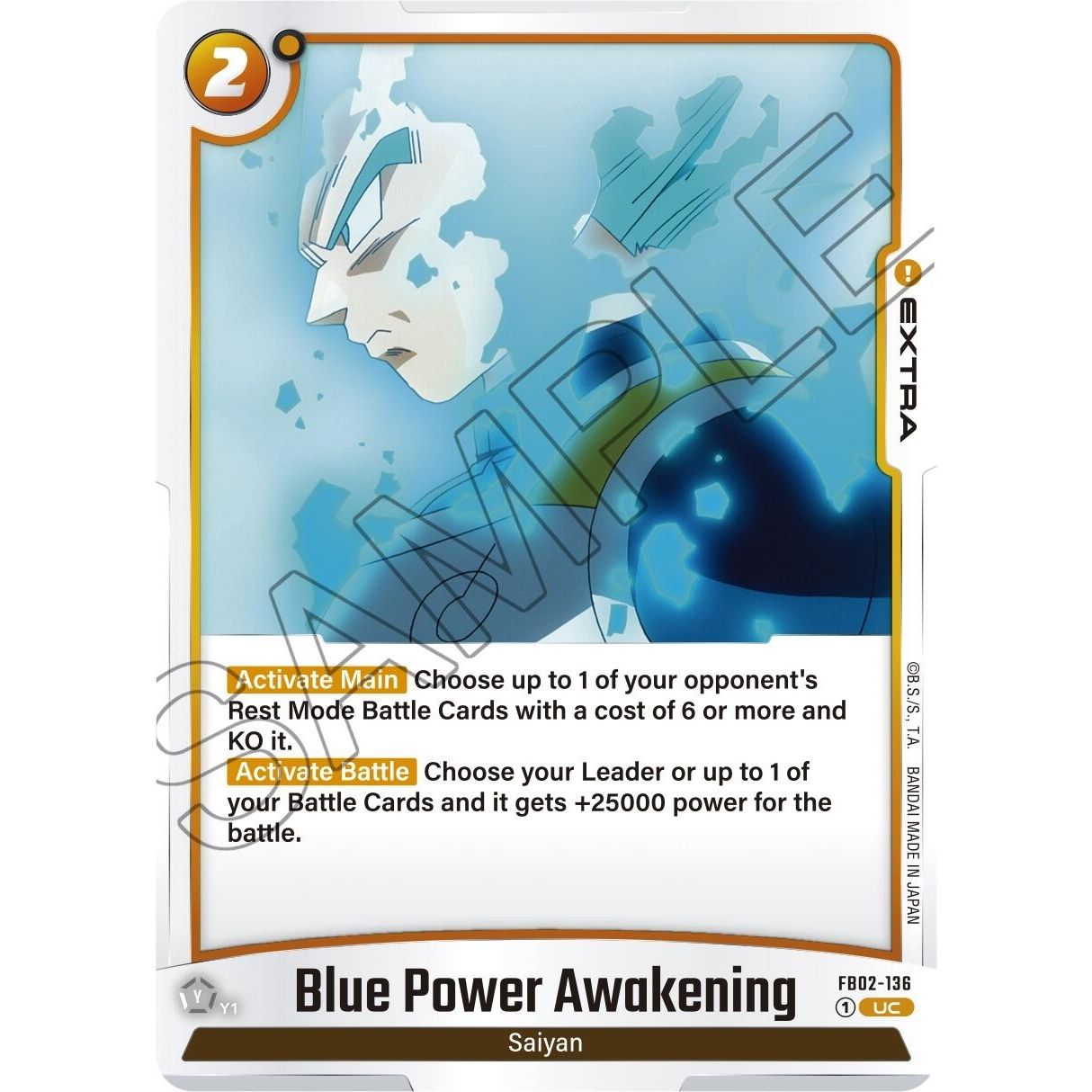 Image for Blue Power Awakening (FB02-136) (FB02) - Dragon Ball Super: Fusion World