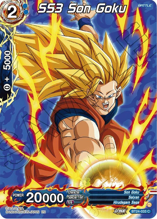 Image for SS3 Son Goku (Collector Booster Silver) (BT24-033) (BT24) - Dragon Ball Super: Masters