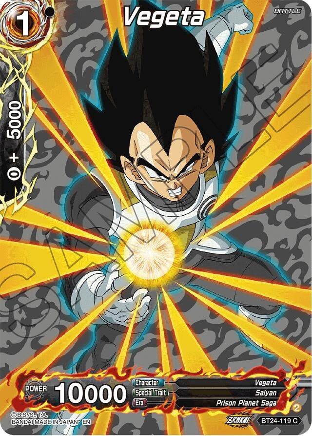 Image for Vegeta (Collector Booster Silver) (BT24-119) (BT24) - Dragon Ball Super: Masters