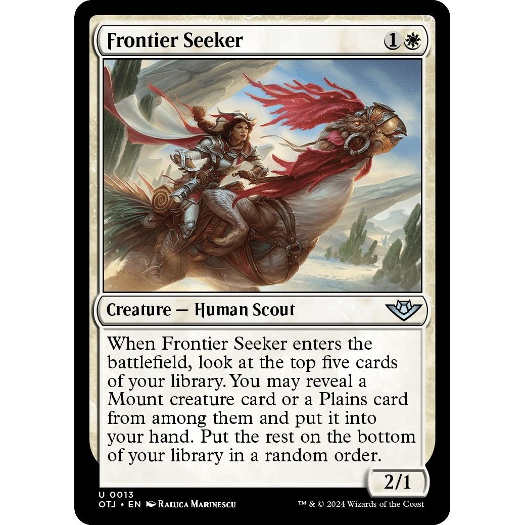 Image for Frontier Seeker (13) (OTJ) - Magic: The Gathering
