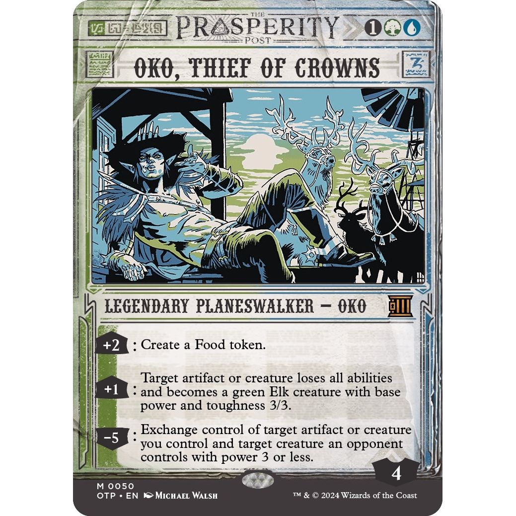 Image for Oko, Thief of Crowns (50) (OTP) - Magic: The Gathering