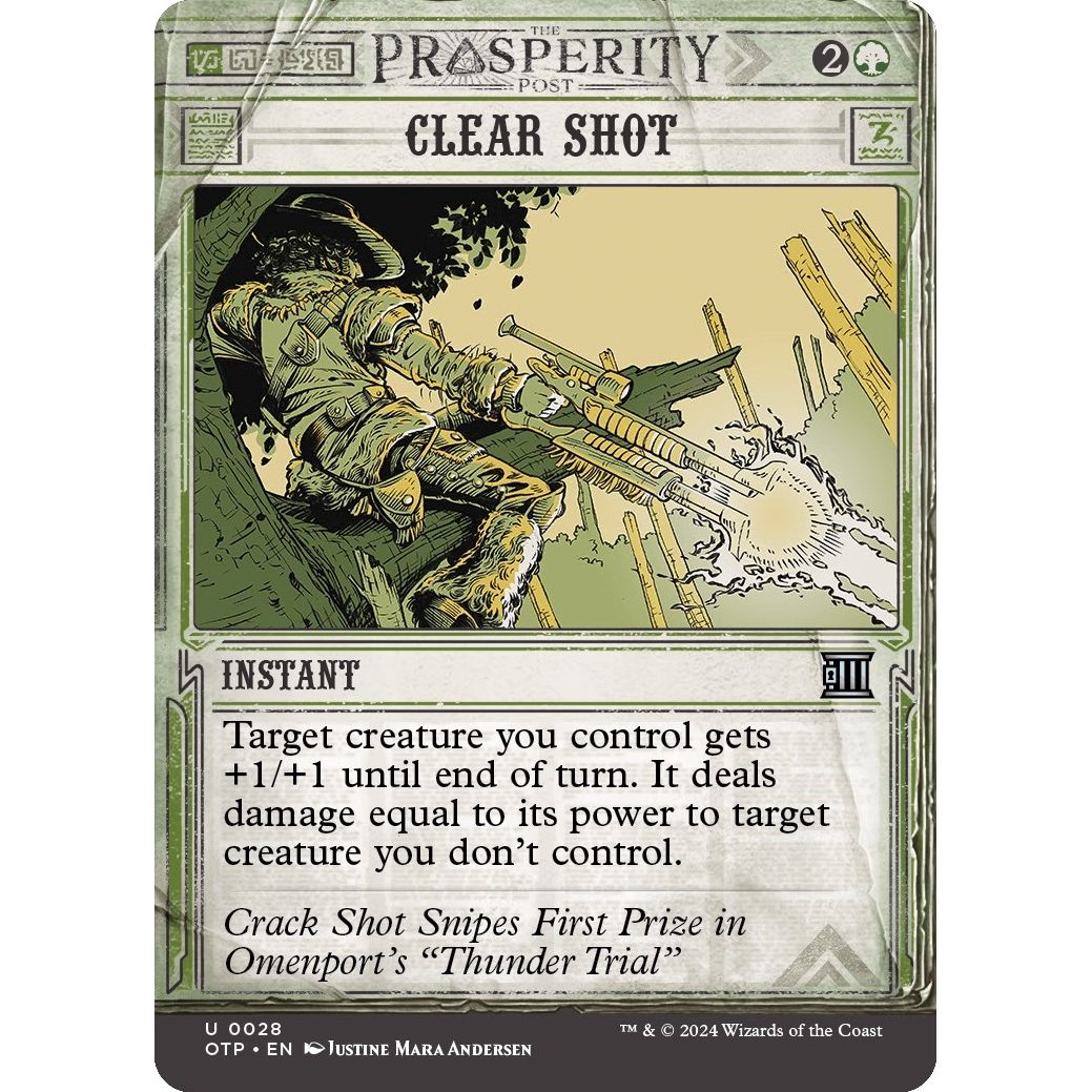 Image for Clear Shot (28) (OTP) - Magic: The Gathering