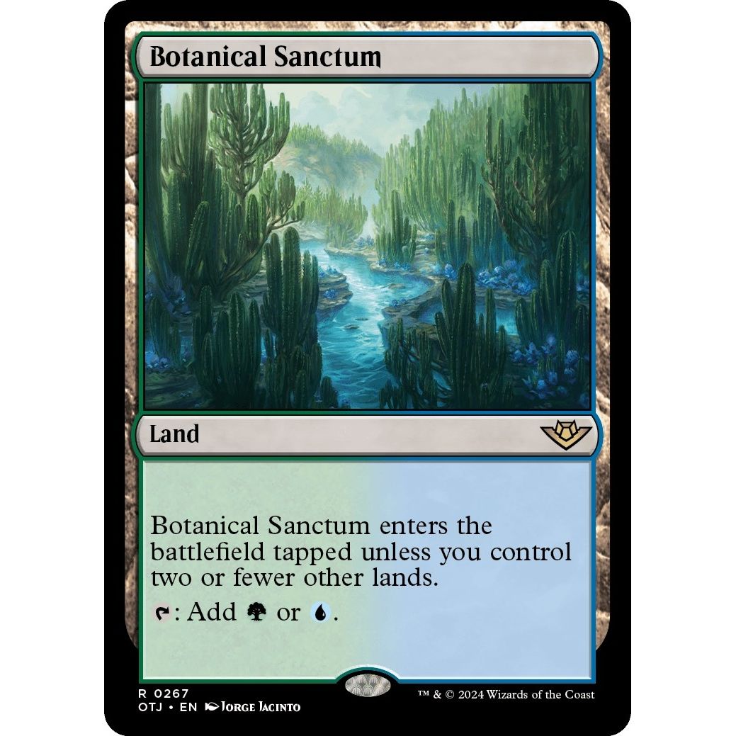 Image for Botanical Sanctum (267) (OTJ) - Magic: The Gathering