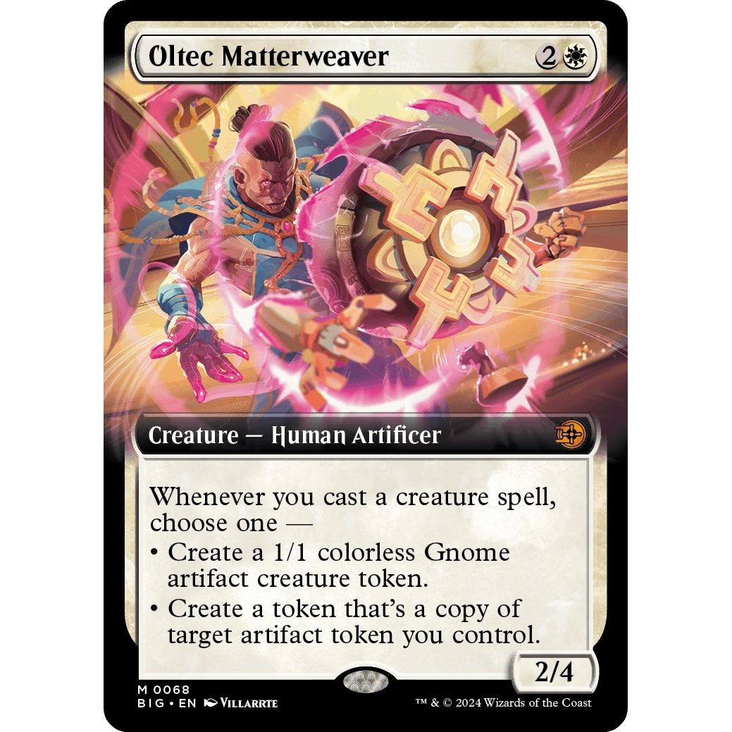 Image for Oltec Matterweaver (Extended Art) (68) (BIG) - Magic: The Gathering