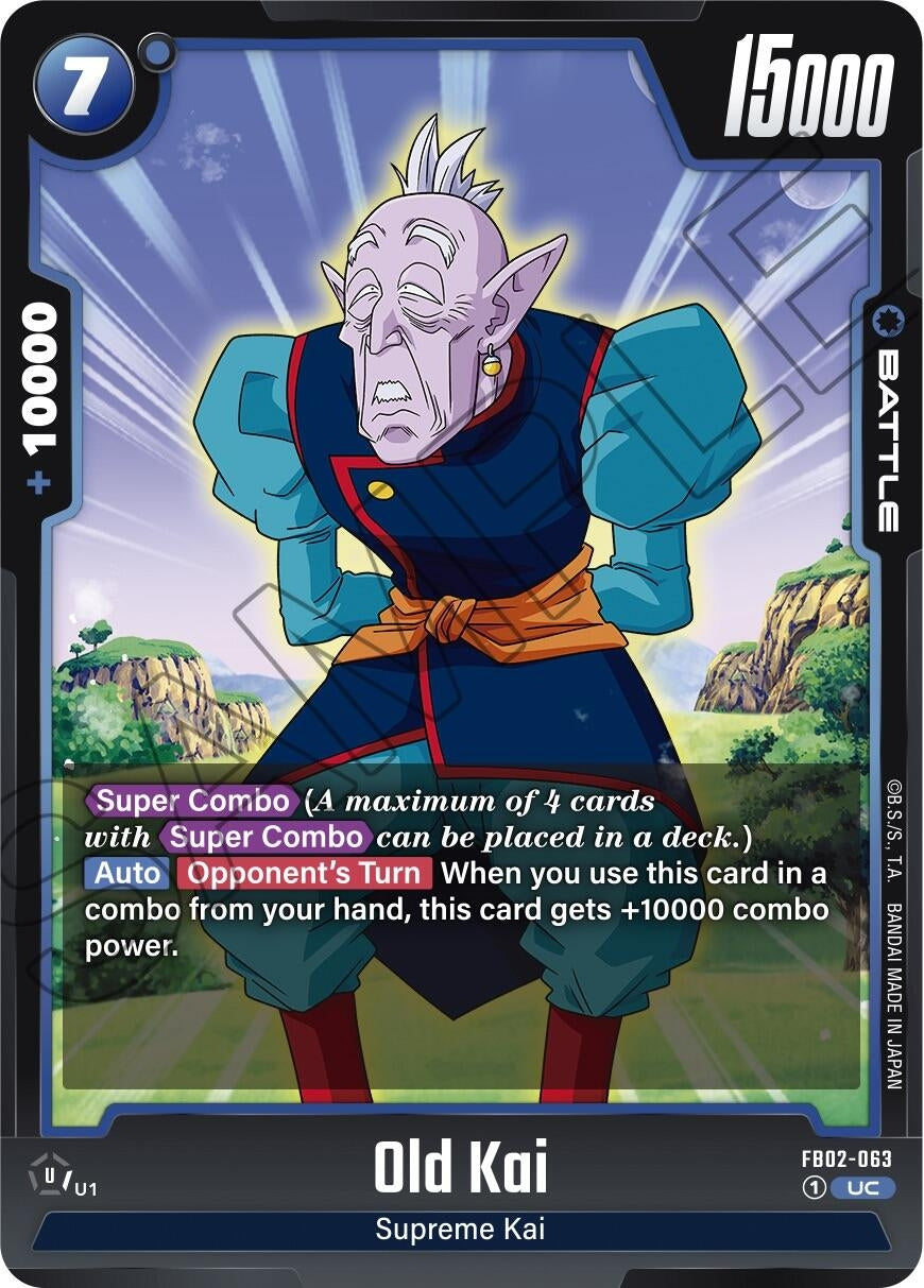 Image for Old Kai (FB02-063) (FB02) - Dragon Ball Super: Fusion World