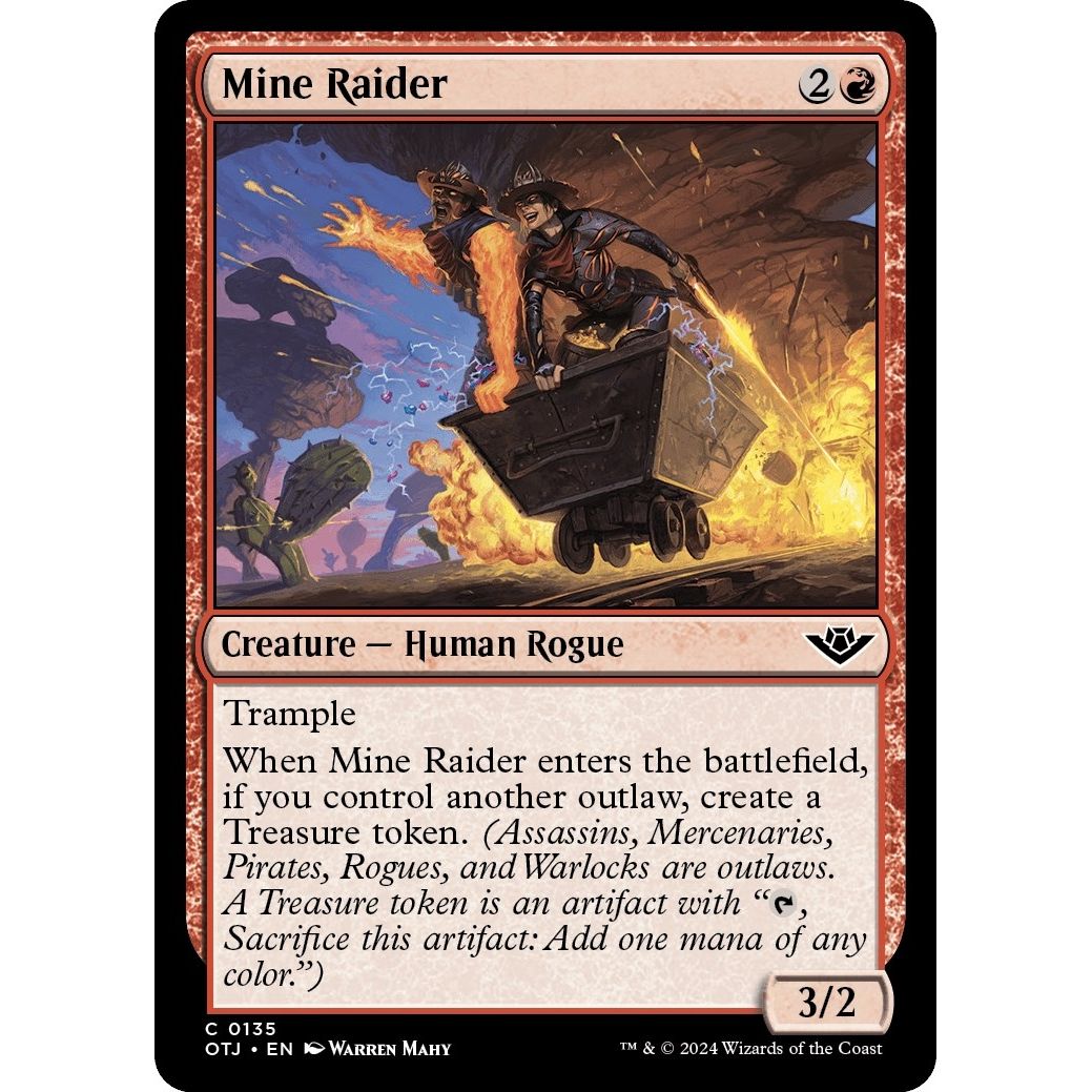 Image for Mine Raider (135) (OTJ) - Magic: The Gathering