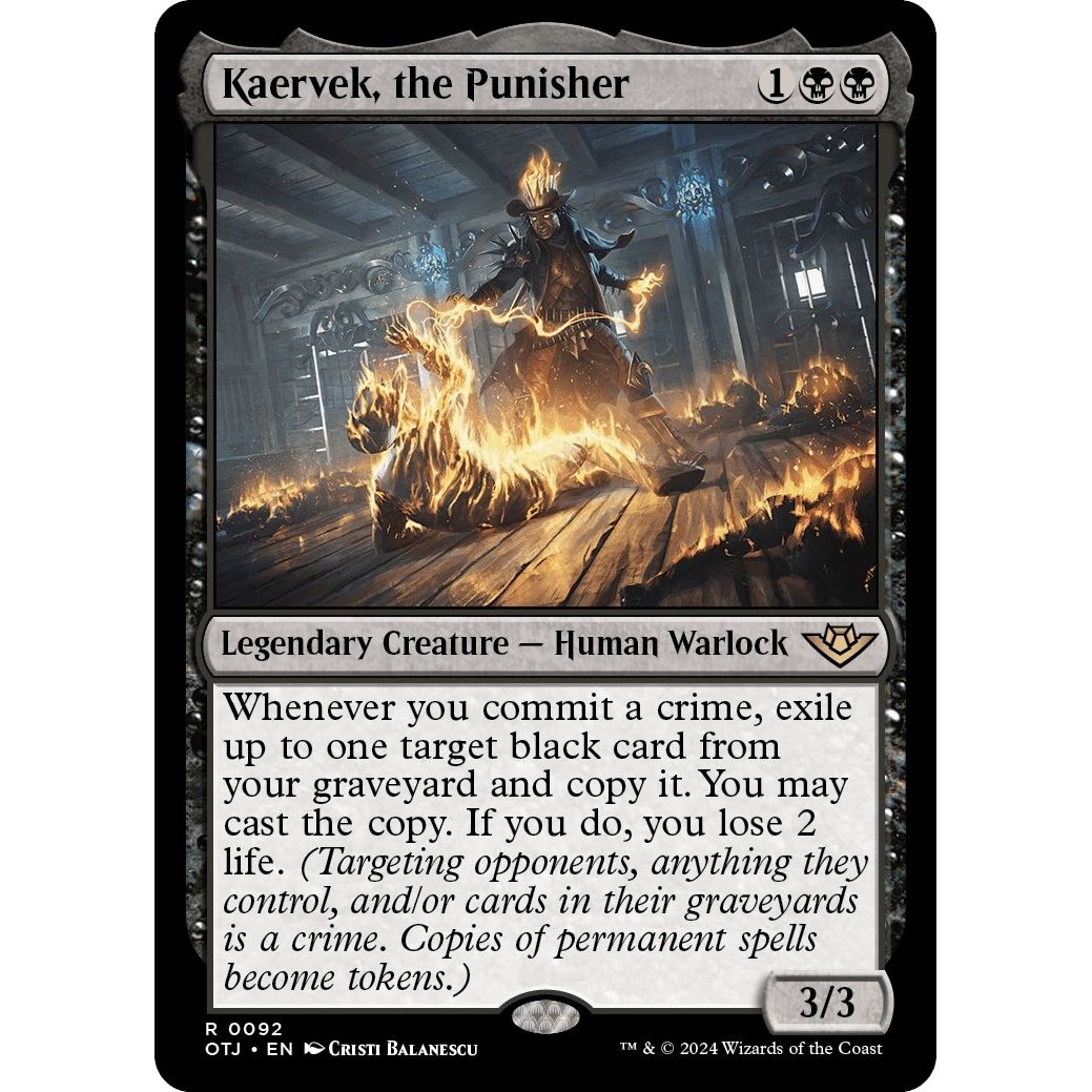 Image for Kaervek, the Punisher (92) (OTJ) - Magic: The Gathering