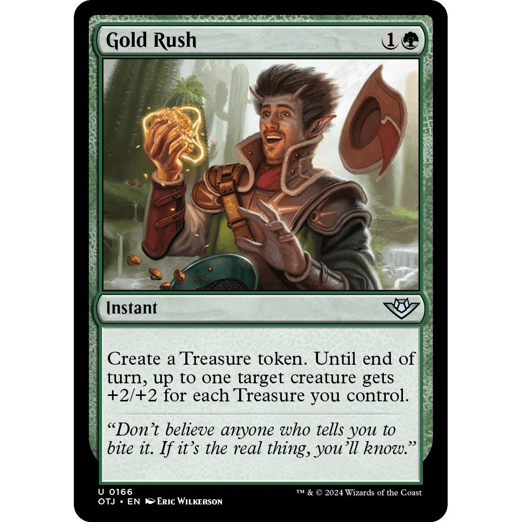 Image for Gold Rush (166) (OTJ) - Magic: The Gathering