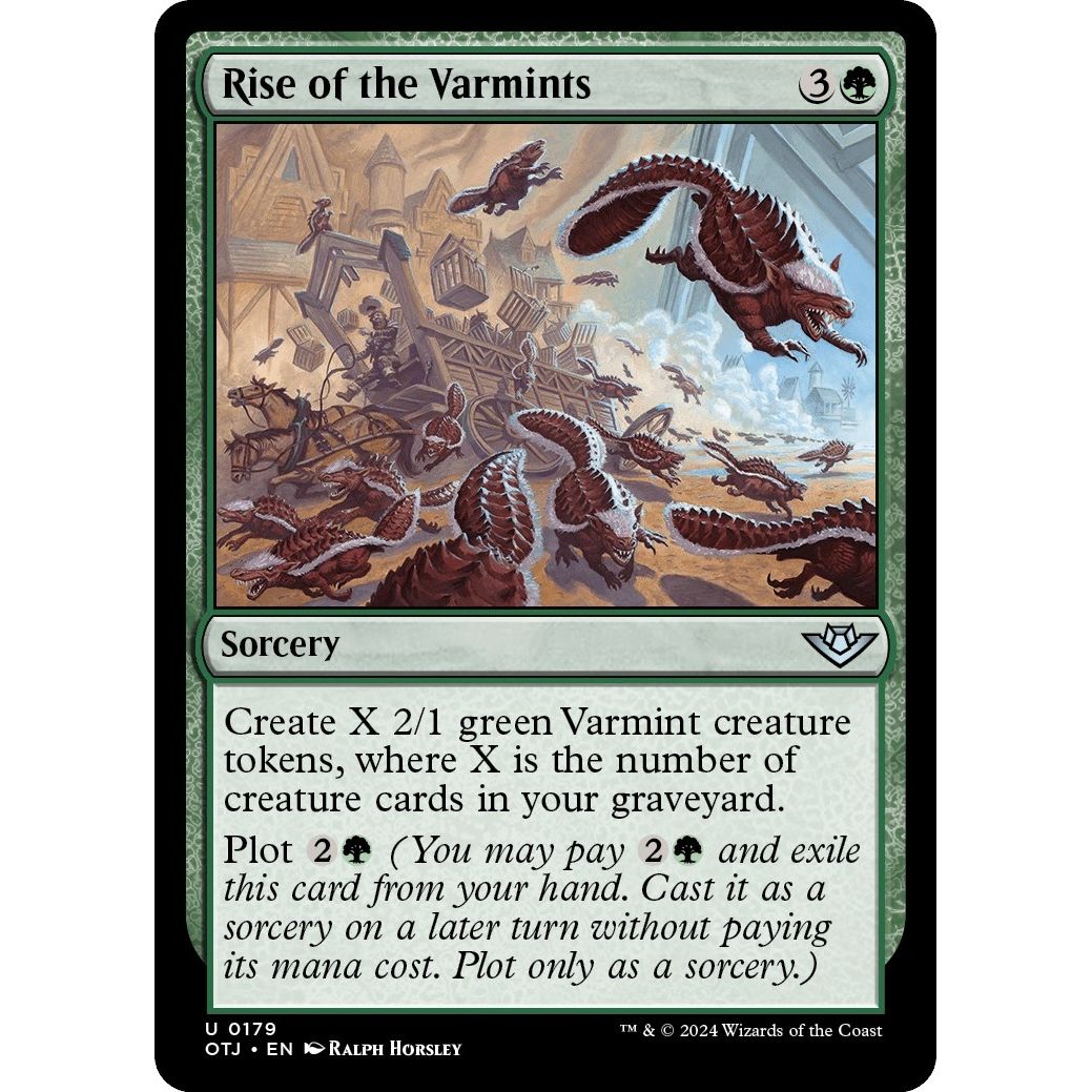 Image for Rise of the Varmints (179) (OTJ) - Magic: The Gathering