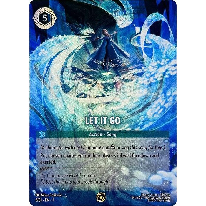 Image for Let It Go (2) (DLPC) - Disney Lorcana