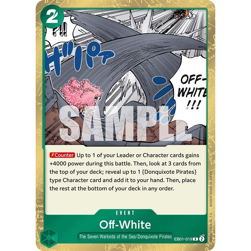 Image for Off-White (EB01-019) (EB-01) - One Piece Card Game