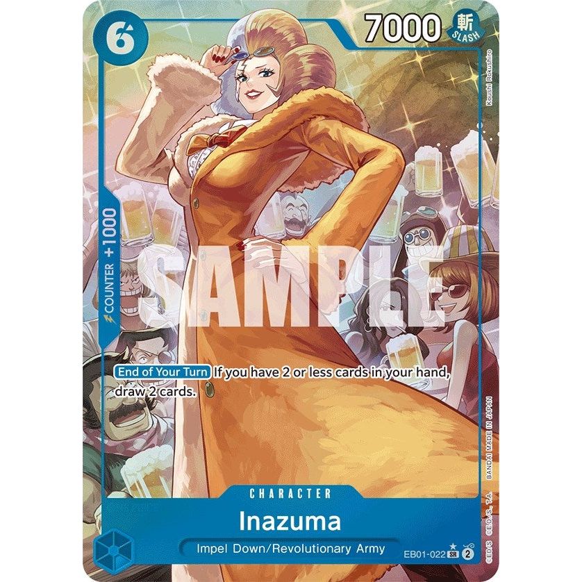 Image for Inazuma (Alternate Art) (EB01-022) (EB-01) - One Piece Card Game