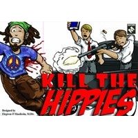 Image for Kill the Hippies Card Game - Boardgames