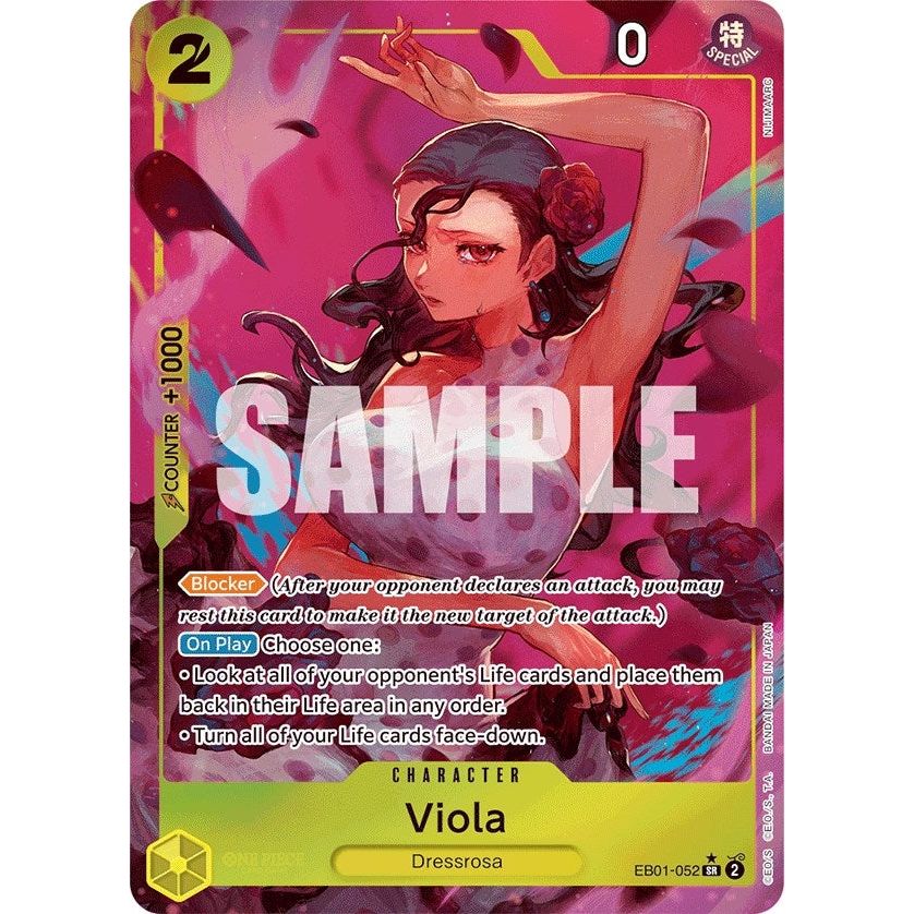 Image for Viola (Alternate Art) (EB01-052) (EB-01) - One Piece Card Game