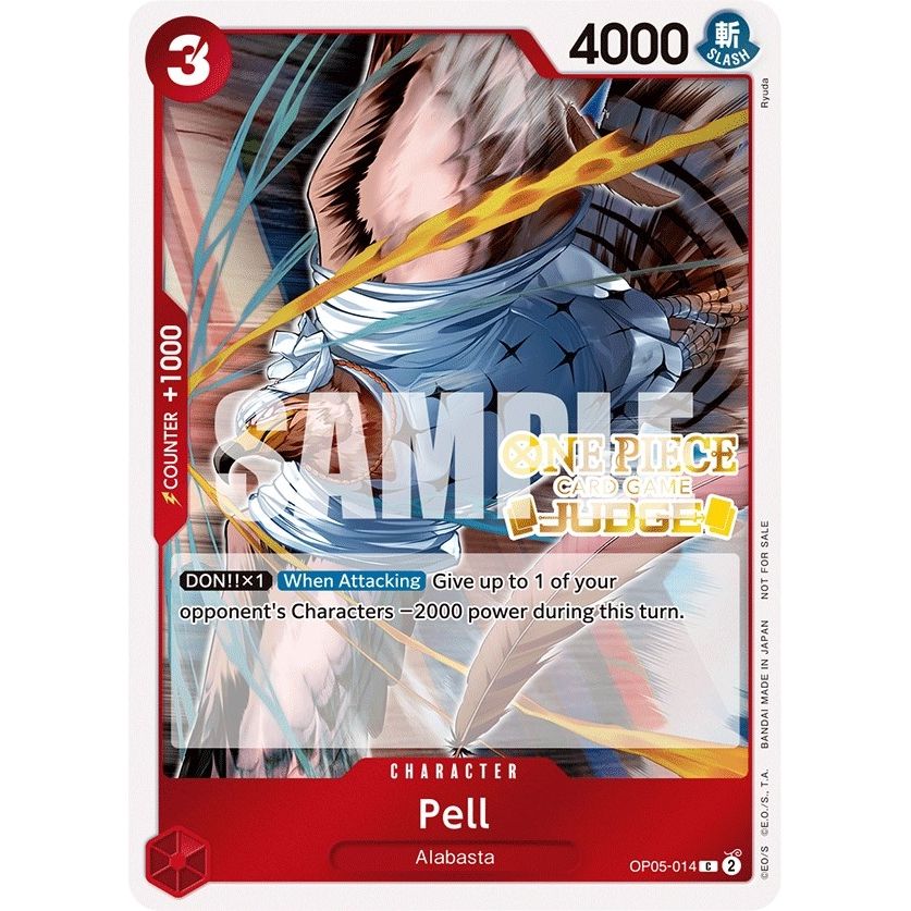 Image for Pell (Judge Pack Vol. 3) (OP05-014) (OP-PR) - One Piece Card Game