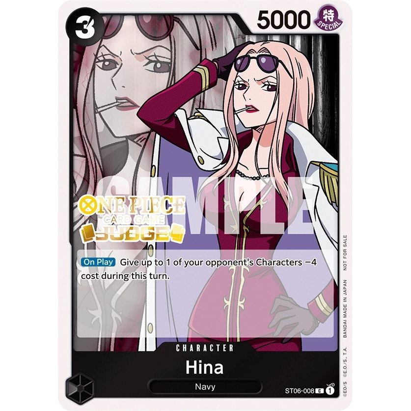 Image for Hina (Judge Pack Vol. 3) (ST06-008) (OP-PR) - One Piece Card Game