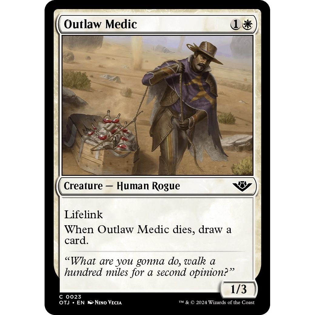 Image for Outlaw Medic (23) (OTJ) - Magic: The Gathering