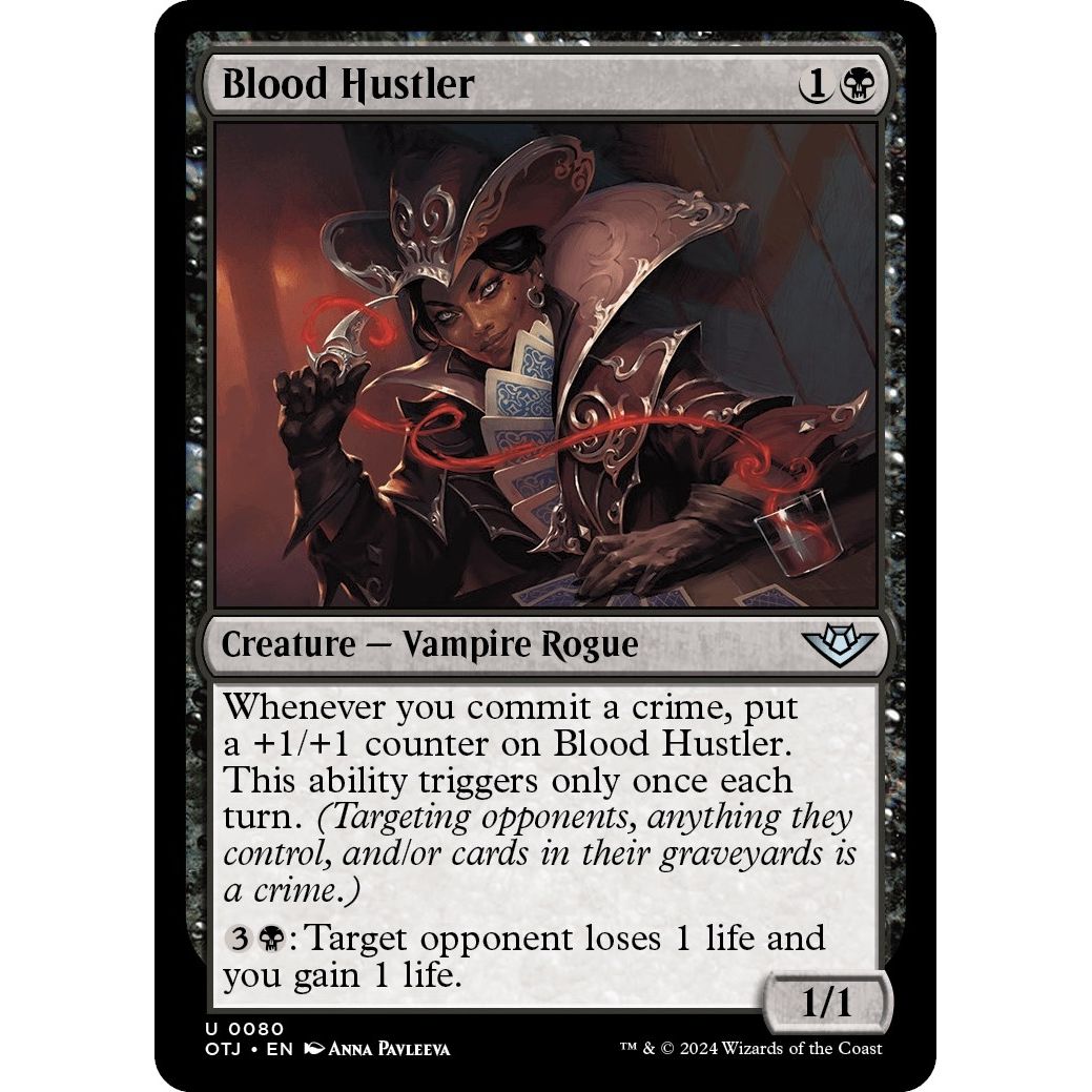 Image for Blood Hustler (80) (OTJ) - Magic: The Gathering