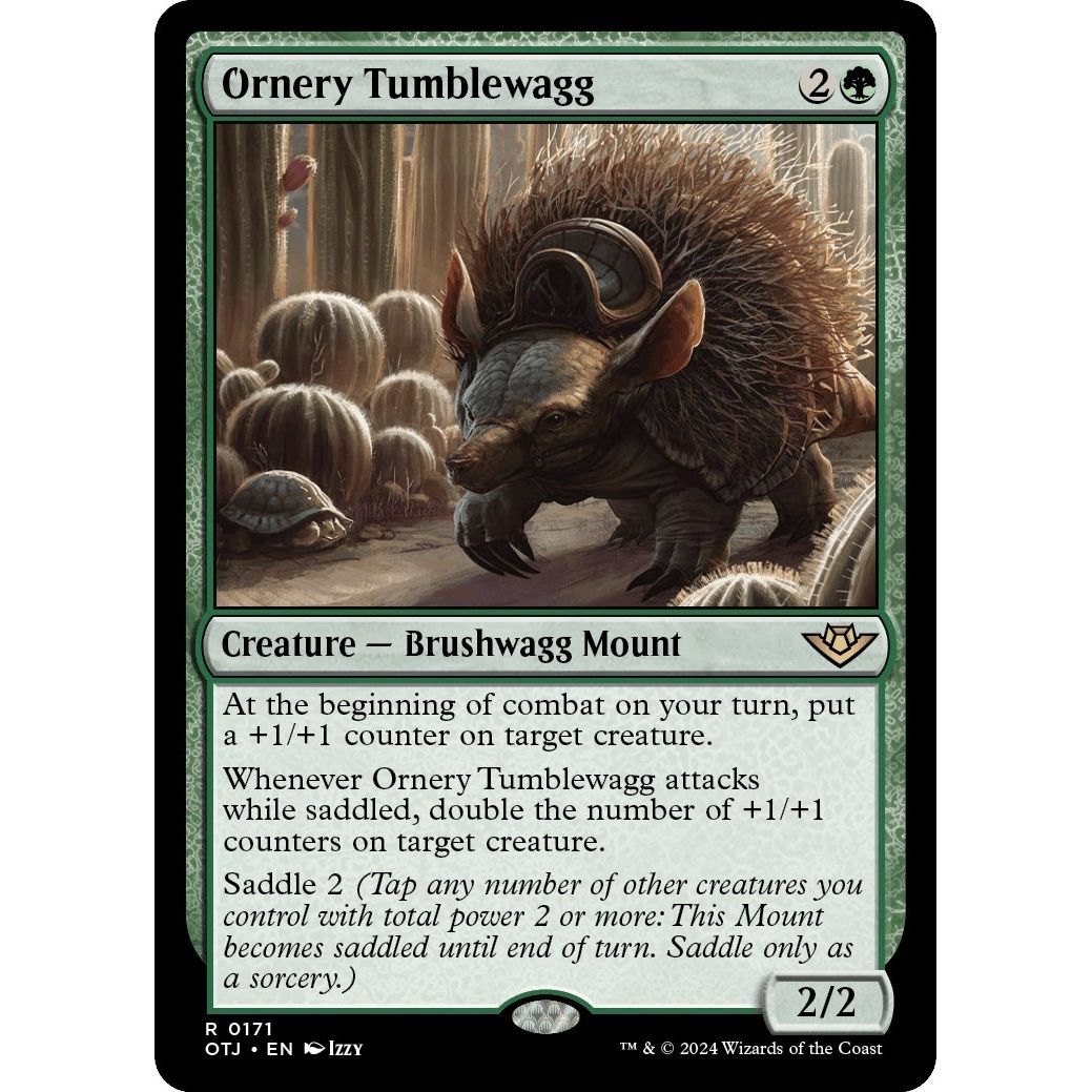 Image for Ornery Tumblewagg (171) (OTJ) - Magic: The Gathering