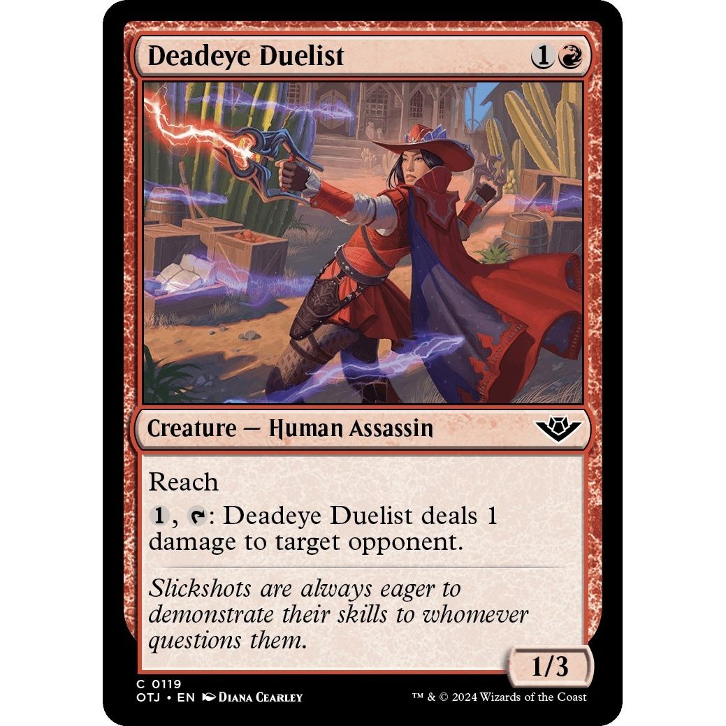 Image for Deadeye Duelist (119) (OTJ) - Magic: The Gathering