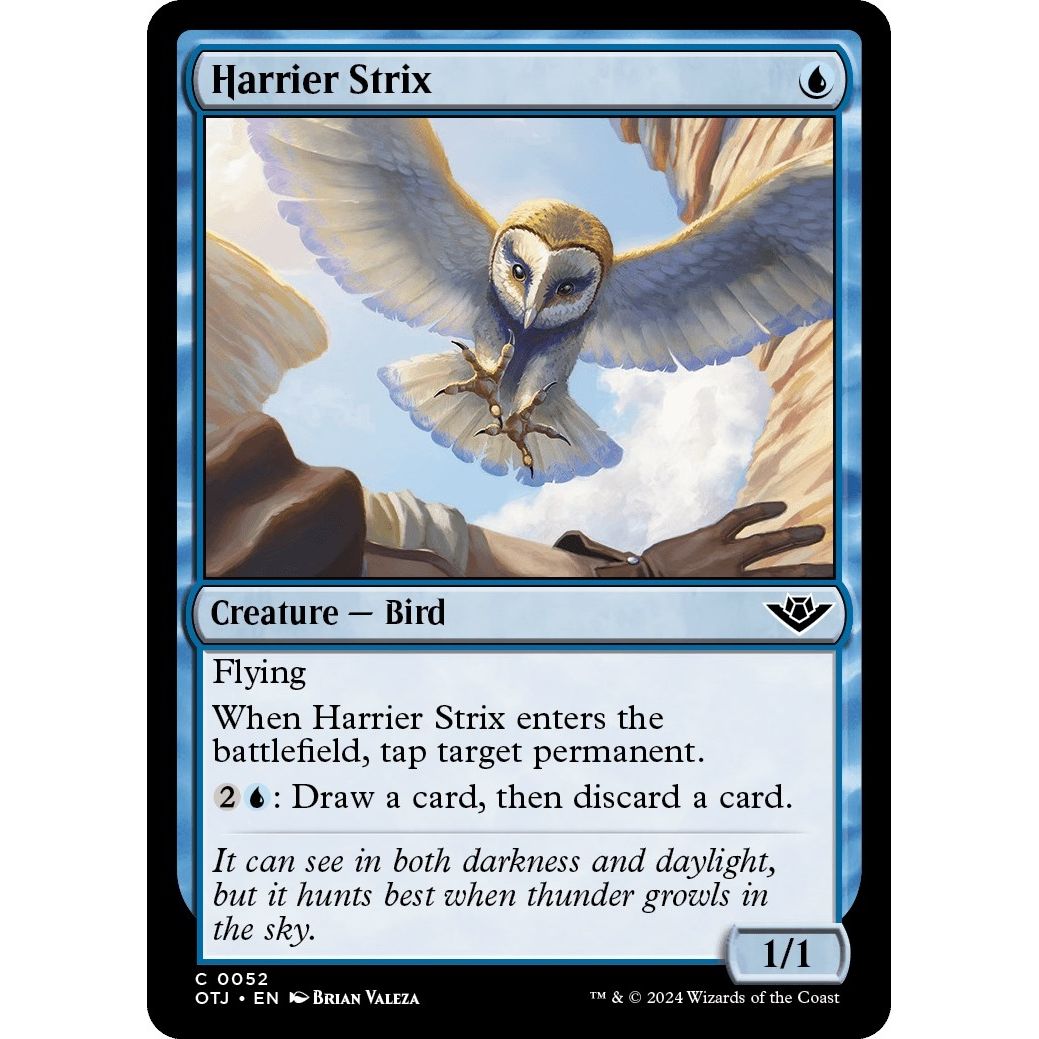 Image for Harrier Strix (52) (OTJ) - Magic: The Gathering