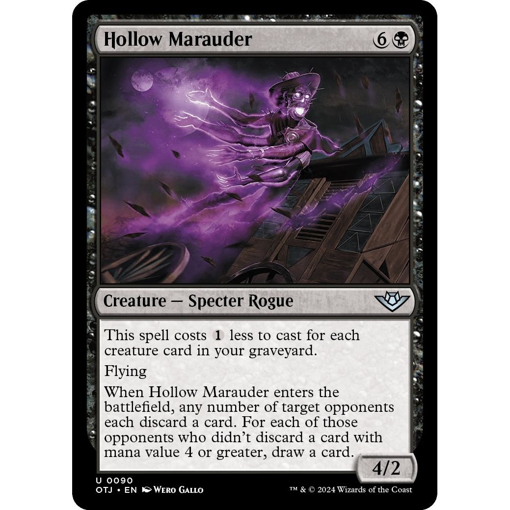 Image for Hollow Marauder (90) (OTJ) - Magic: The Gathering