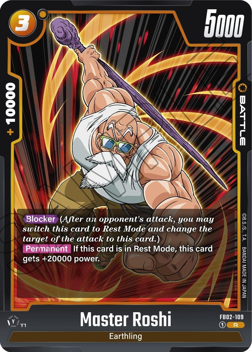 Image for Master Roshi - FB02-109 (FB02-109) (FB02) - Dragon Ball Super: Fusion World
